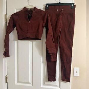 Women's Two-Piece Workout/Yoga Set